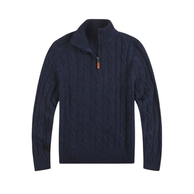 WW | Trendy Strickjacke Mit Reißverschluss