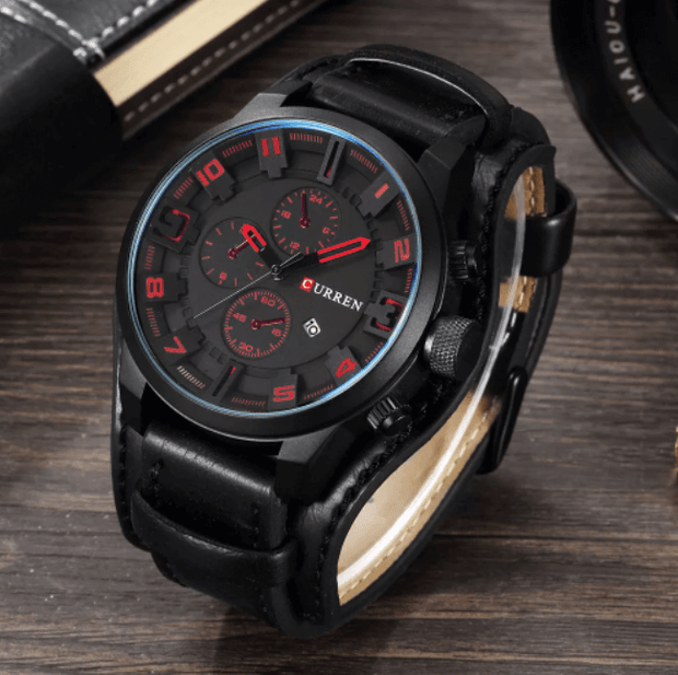 WW | Luxe Navigator Uhr Lederband