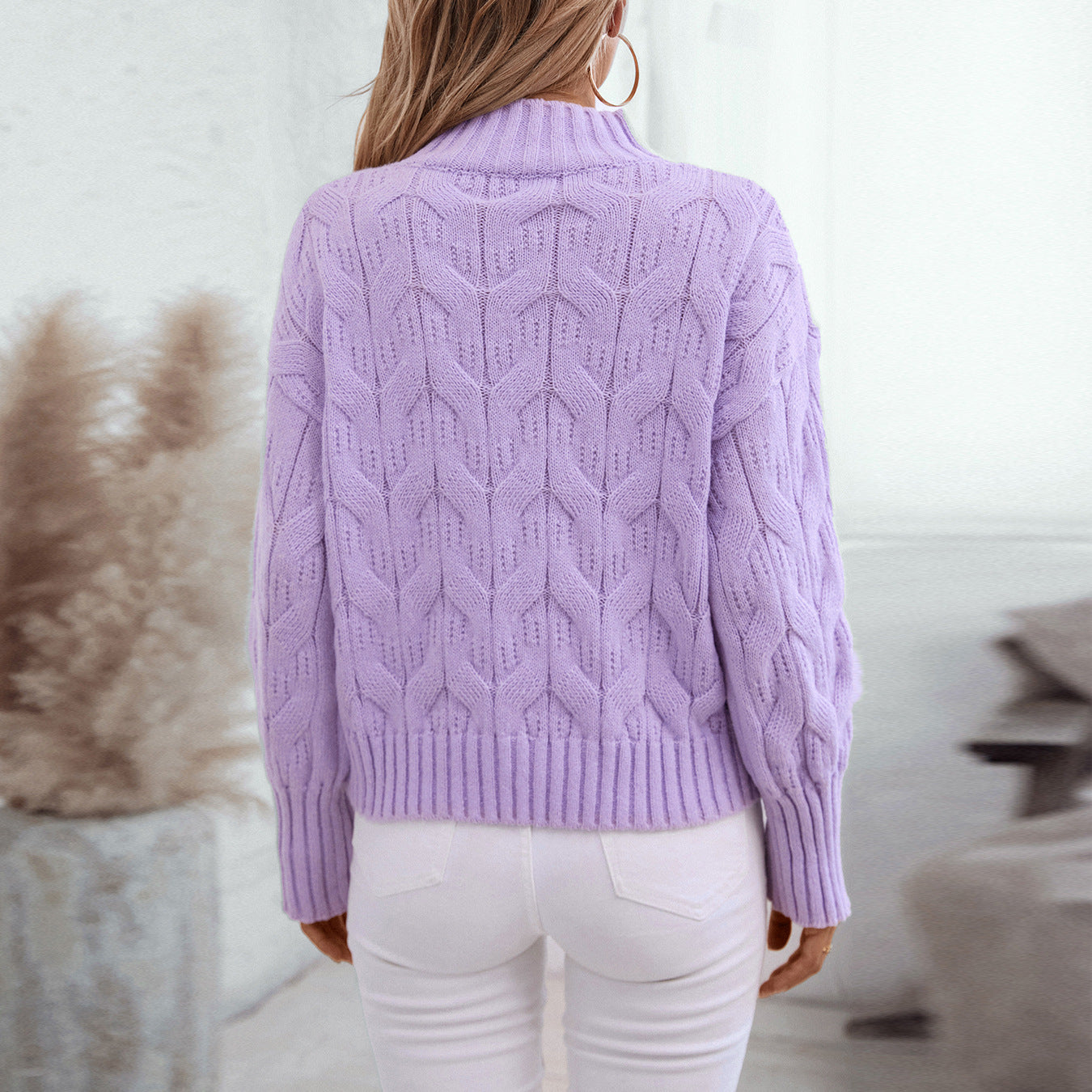 WW | Modischer Strickpullover für Frauen
