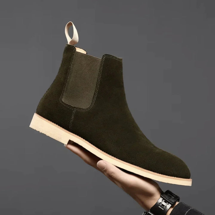 W&W Mode | Boots Aus Weichem Wildleder