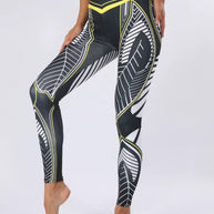WW | Schweißabsorbierende, Bedruckte Sportleggings
