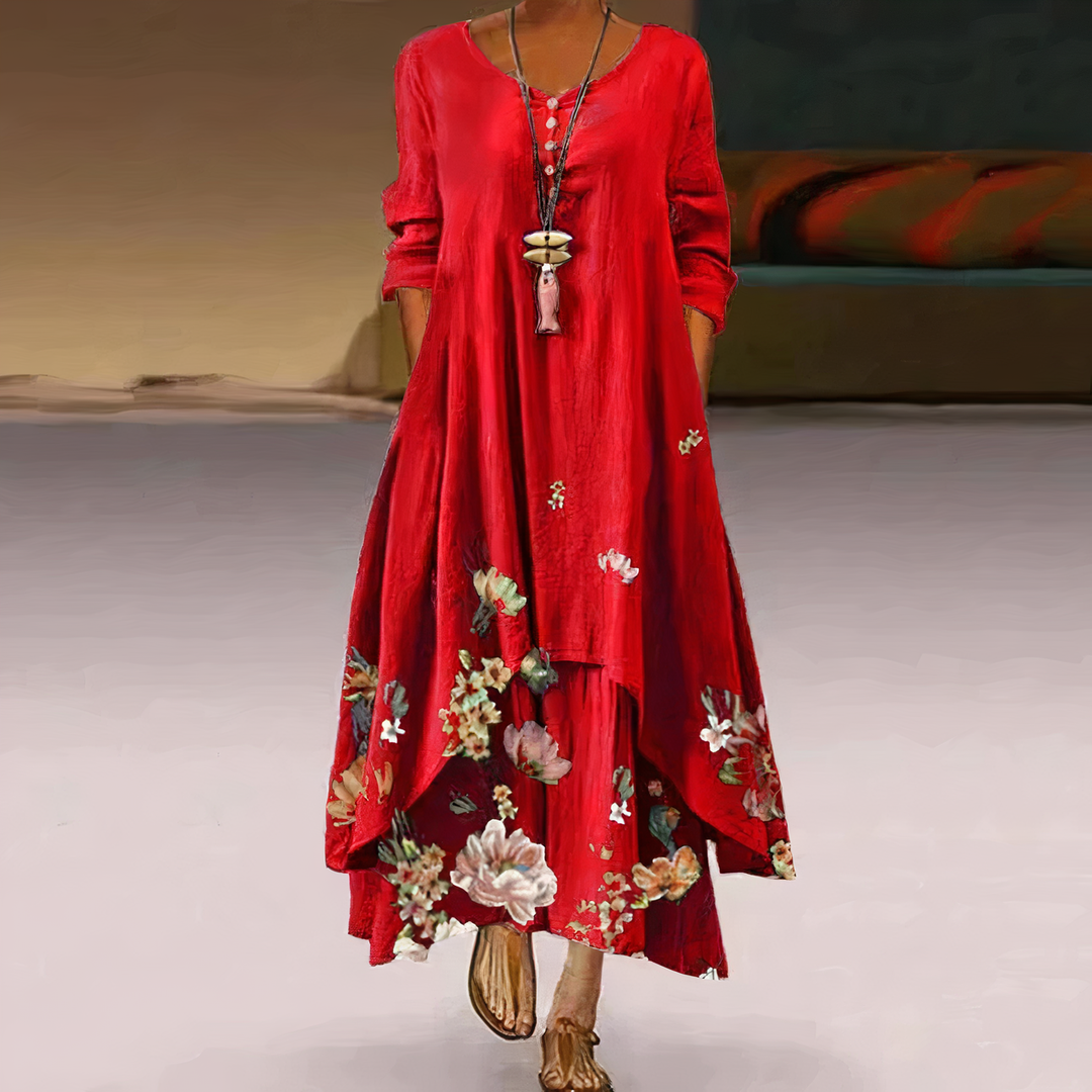 W&W Mode | Elegantes Mode Baumwollkleid