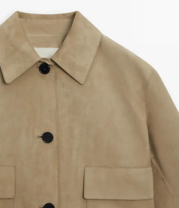W&W Mode | Klassische Wildlederjacke