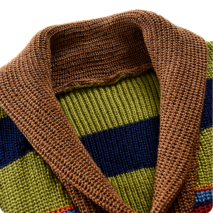 W&W Mode | Strickjacke mit Knopfleiste für Männer