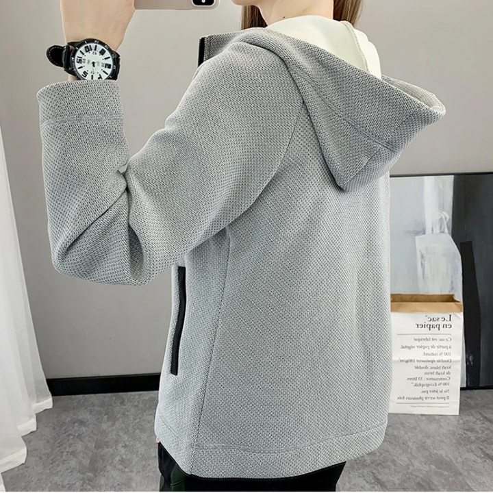 W&W Mode | Fleecejacke Damen, Leicht Und Atmungsaktiv Mit Reißverschluss