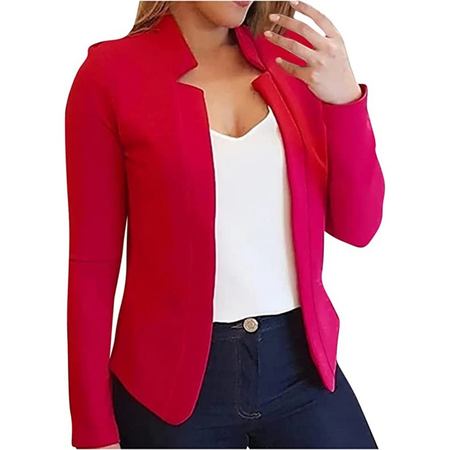 WW – Kleiner Damenblazer, schlichter Cardigan