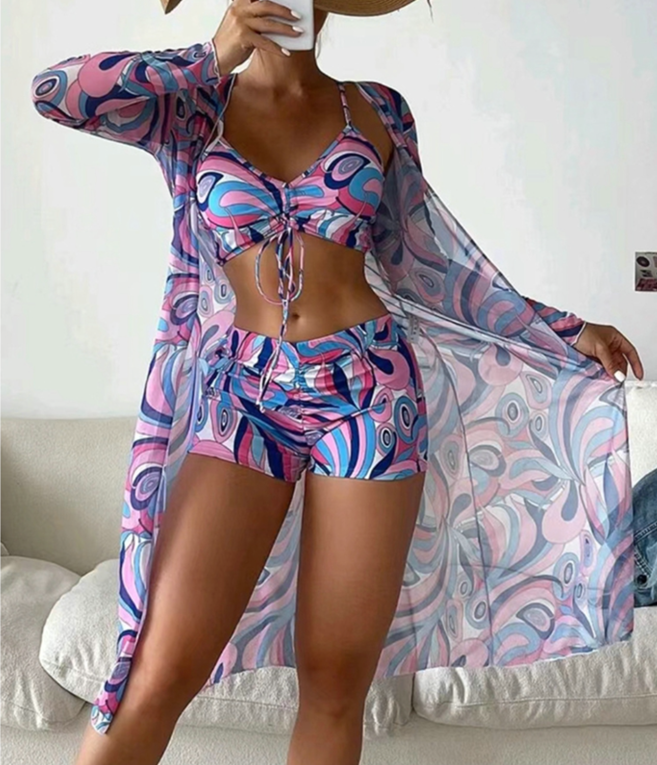 WW-teiliges Bikini-Set | Demi-Set