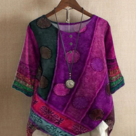 WW | Damen Boho Tunika Bluse