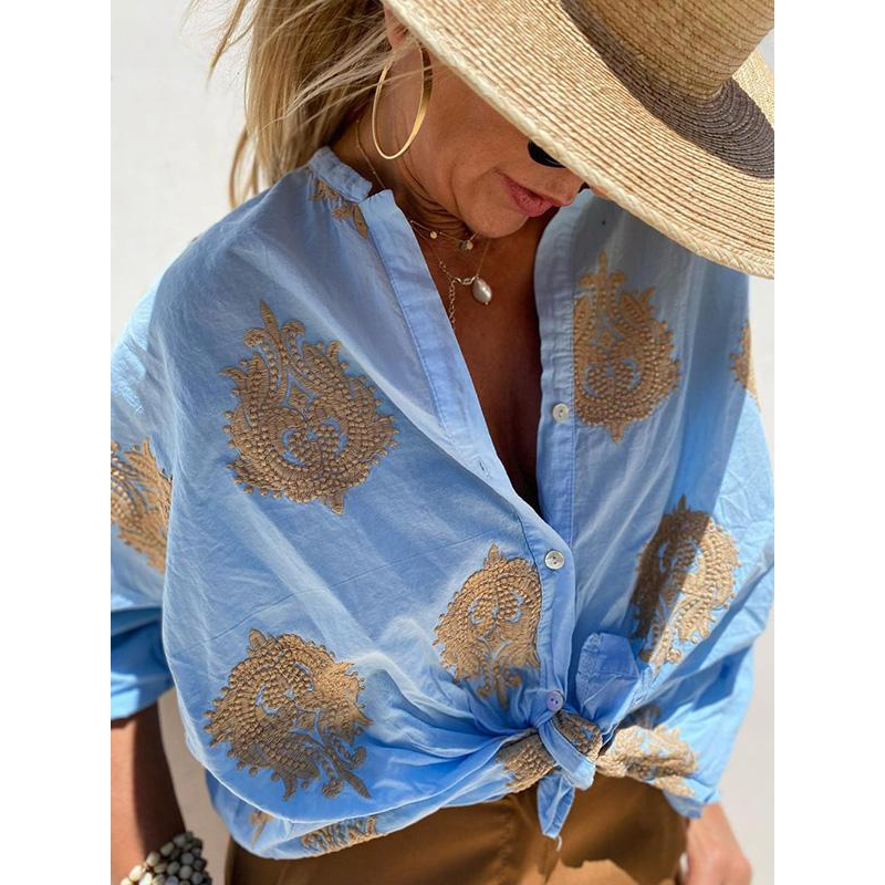WW | Bluse mit goldenen Details - Elegant & bequem
