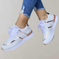 WW | Turnschuhe Schuhe Leder Patchwork