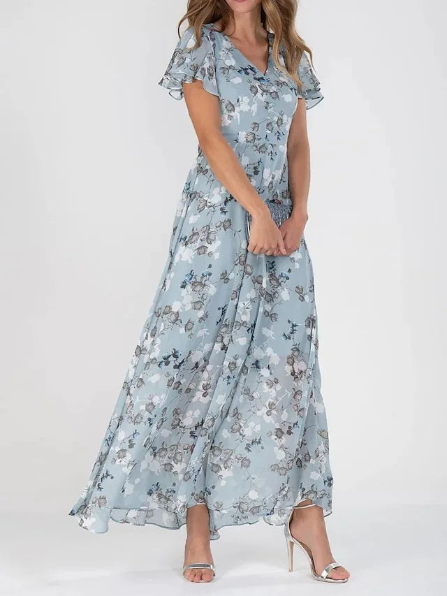 Blumiges Kleid