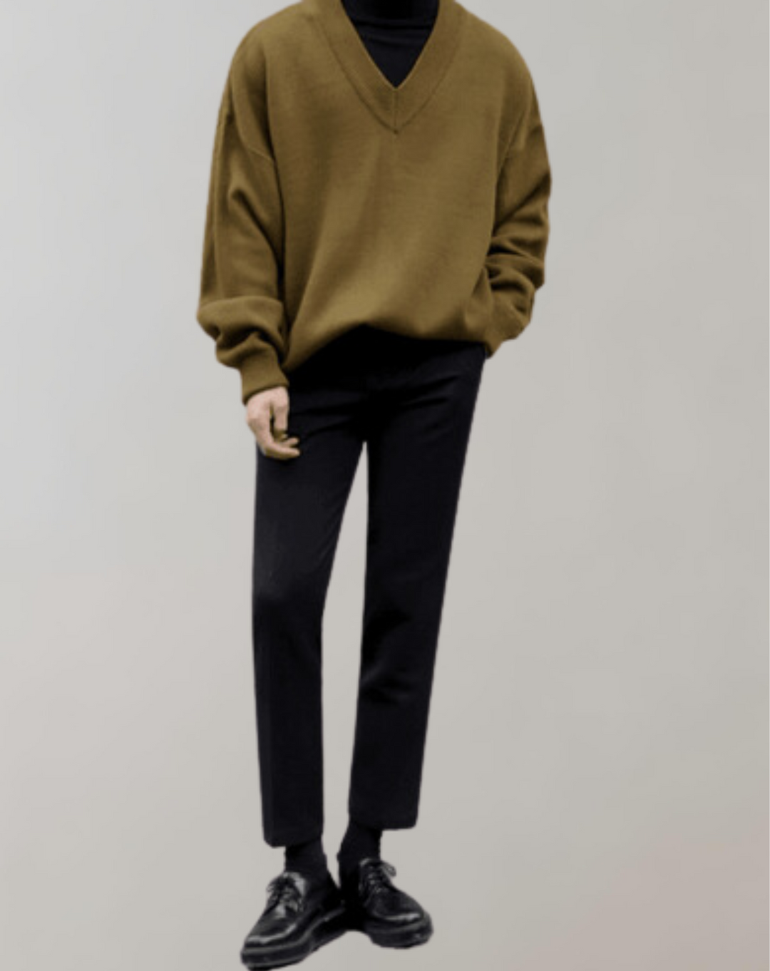 W&W Mode | Pullover mit V-Ausschnitt