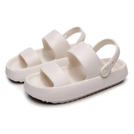 WW - Orthopädische Sandalen | Comfort Plus Pantoletten mit Doppelriemen | Gepolsterte, lässige Slip-On-Sandalen