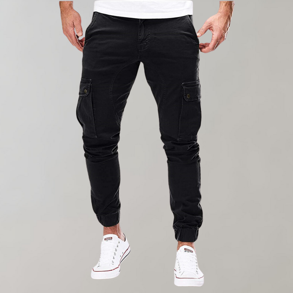 W&W Mode | Herren Cargo Hose Trendy & Komfortabel Mit Praktischen Taschen