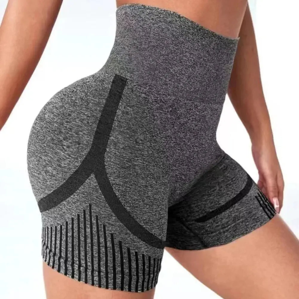 W&W Mode | Hochtaillierte Yoga Sport Kurze Hose
