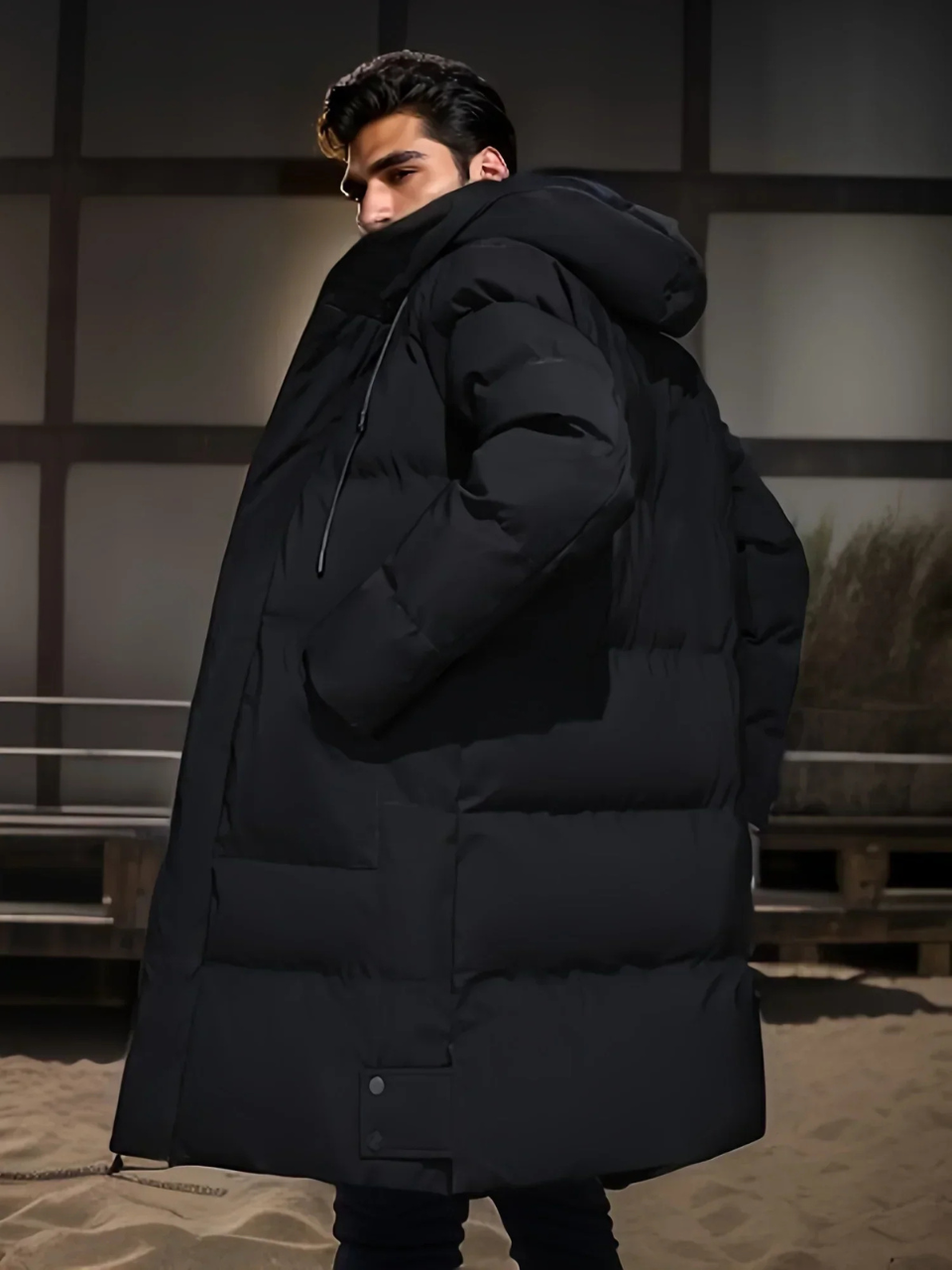 W&W Mode | Jacke für Herren mit Kapuze für den Winterlook