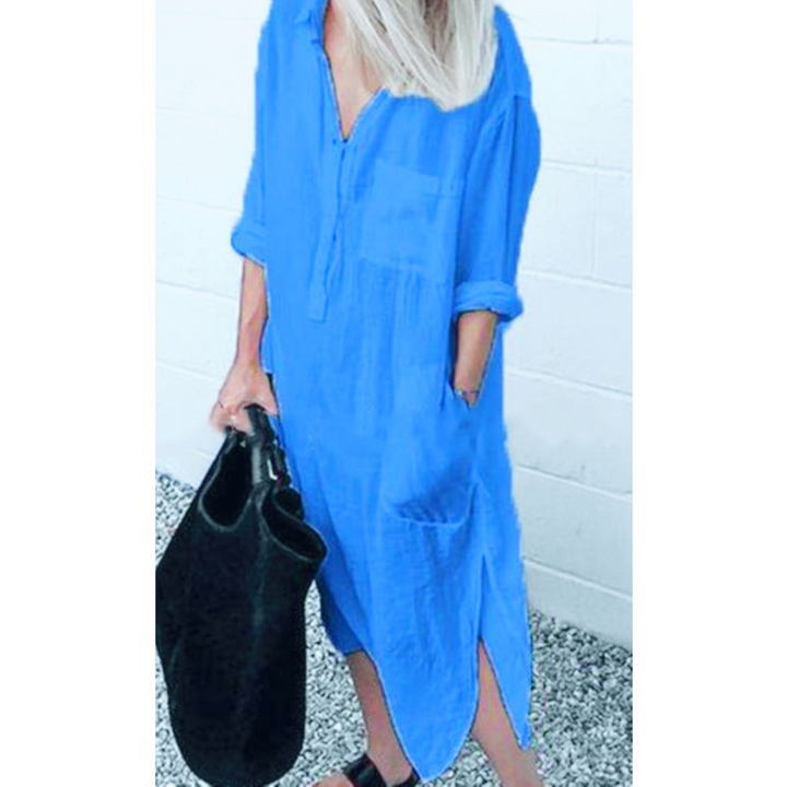 W&W Mode | Stilvolle Lange Sommerkleid