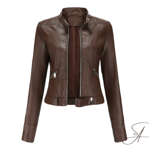 W&W Mode Elegante Lederjacke