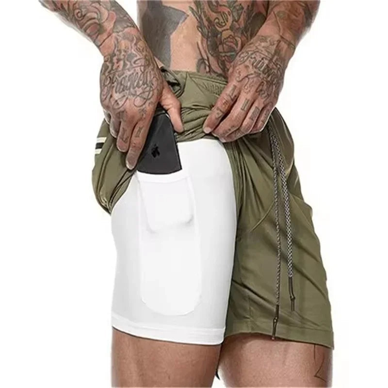 WW | 2 in 1 Sportshort Für Männer