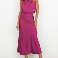 WW | Seidenkleid mit Fleckendesign für Damen