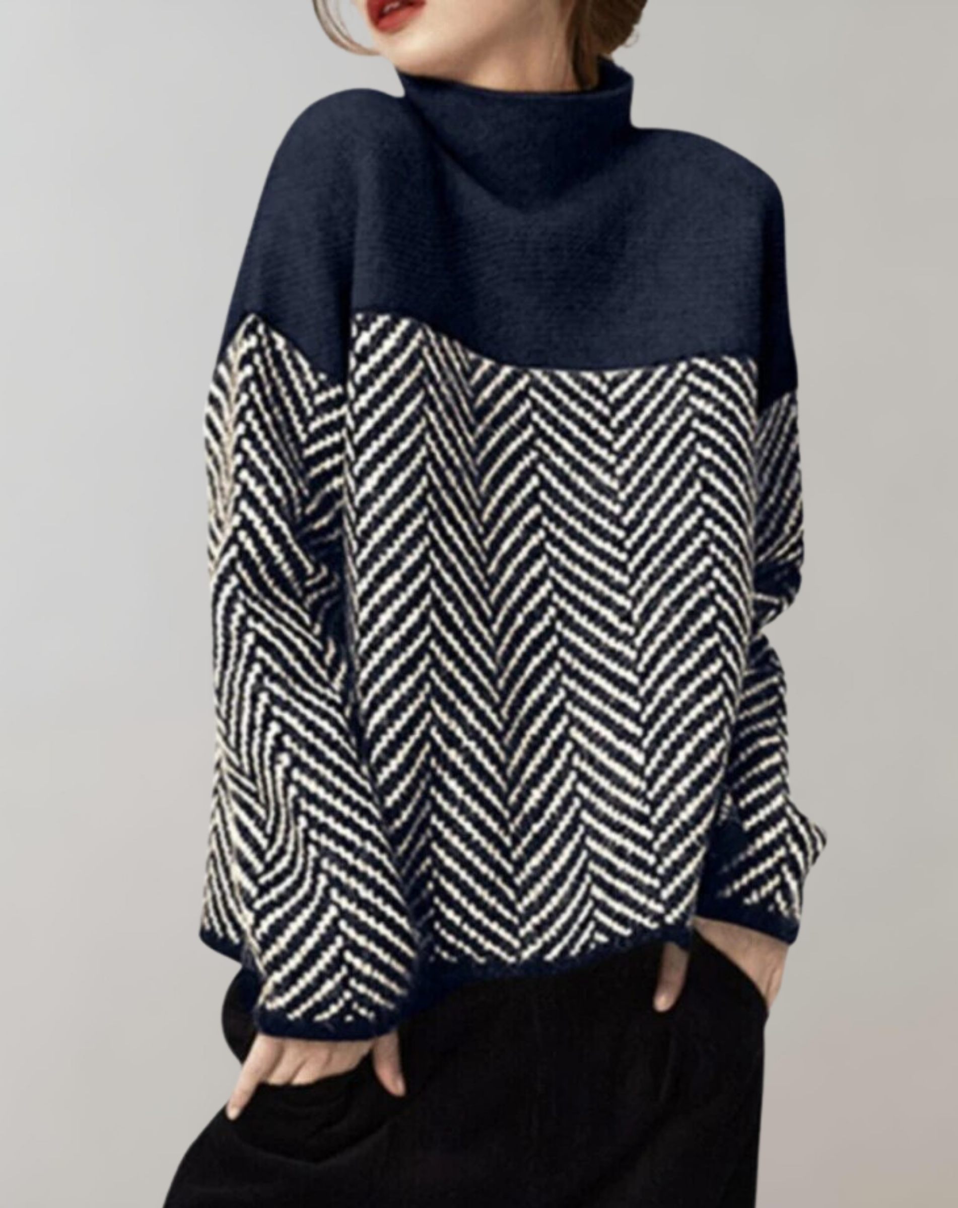 WW - Retro-Rollkragenpullove