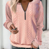 WW | Schlichter Pullover mit Reißverschluss