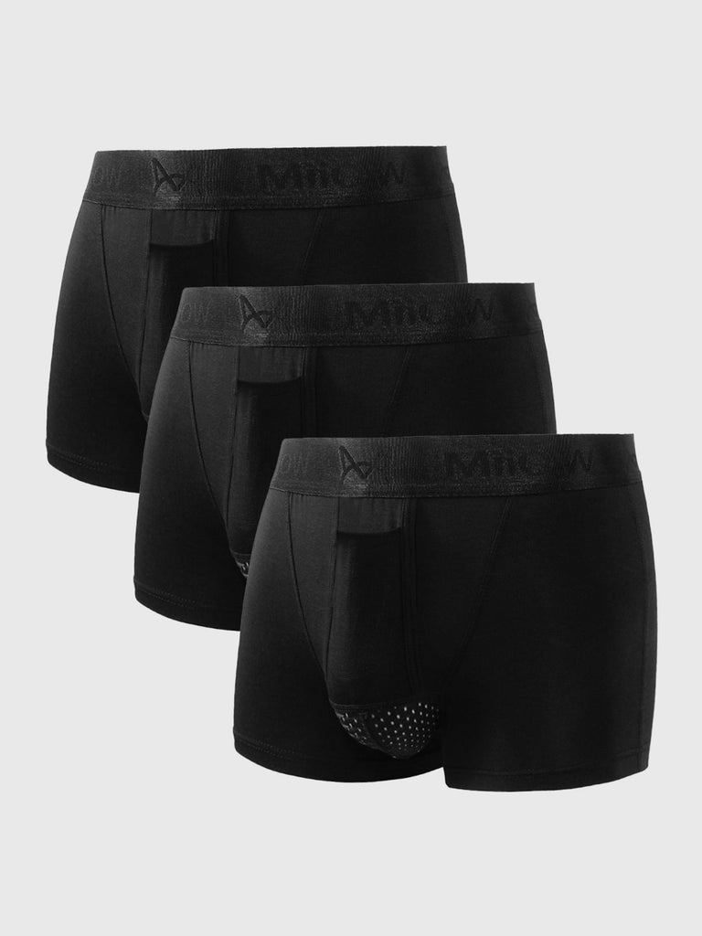 WW | Atmungsaktive Herren Boxershorts Weich & Unterstützend (3 Pack)