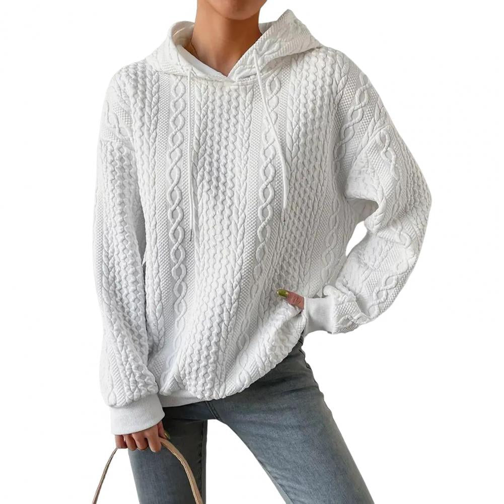 Wolff | Bequemer Oversized Woven Hoodie mit Kapuze