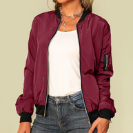 WW | Klassisches Lässiges Bomberjacke Damen