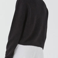 WW | Bunter Unifarbener Damen-Cardigan