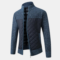 Cardigan mit hohem Kragen