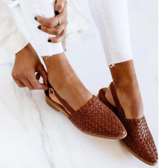 W&W Mode | Flat Sandalen