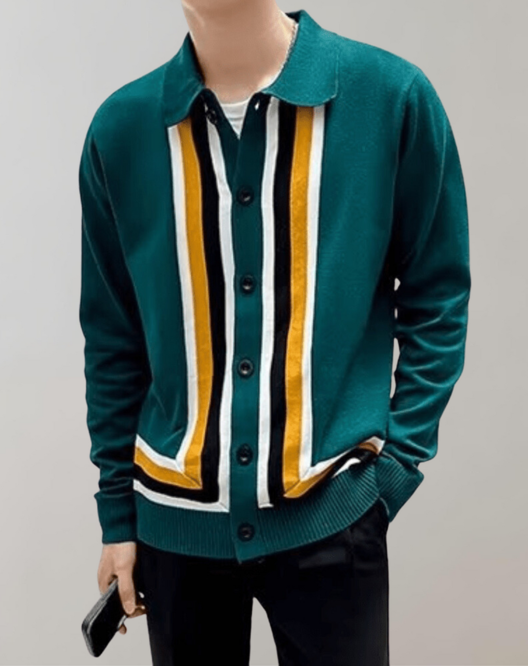 W&W Mode | Weinlese Strickjacke