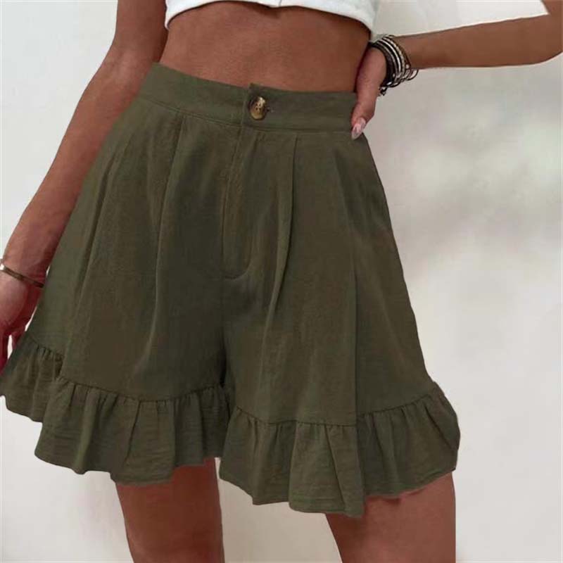 WW | Elegante Lässige Einfarbige Shorts