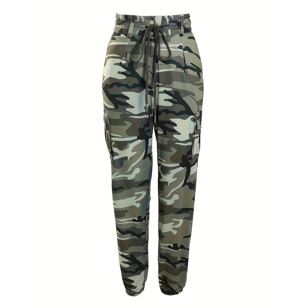W&W Mode | Damen Camouflage Hose