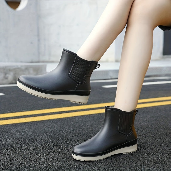 W&W Mode | Wasserdichte Regenstiefel Mit Rutschfester Sohle Für Outdoor
