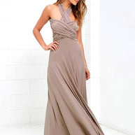 WW | Elegantes wandelbares Maxikleid