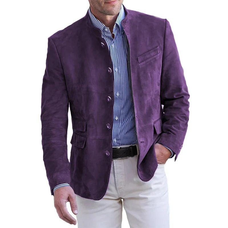 WW | Klassische Button Down Jacke Für Männer