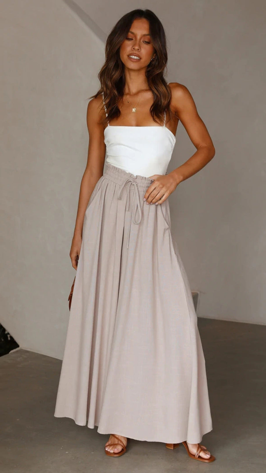 WW | Sommerverliebte Palazzo Hose