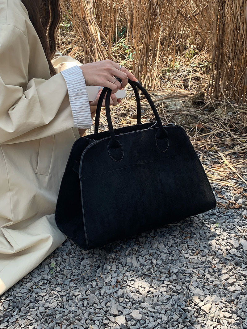 W&W Mode | Velourleder Tote Tasche