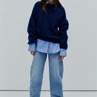 WW | aus Mohair - oversized Damenpullover