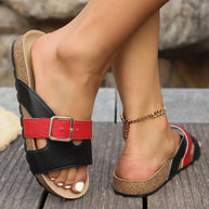 WW | Damen-Sandalen aus Leder mit Komfortsohle - Perfekt für den Sommer