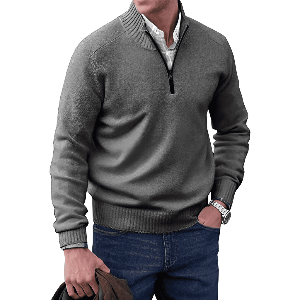 WW | Eleganter Pullover mit Reißverschluss