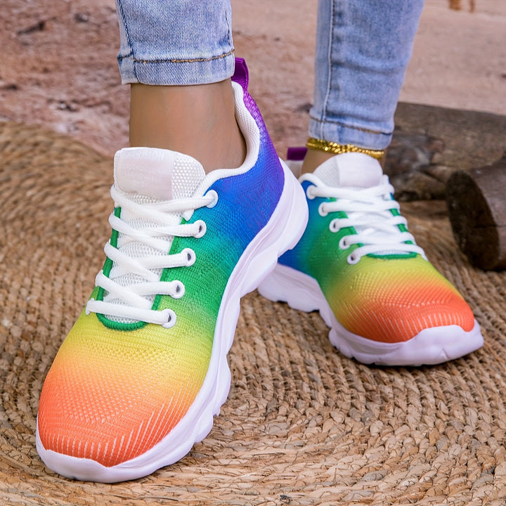 W&W Mode | Atmungsaktive Gestrickte Damensneaker