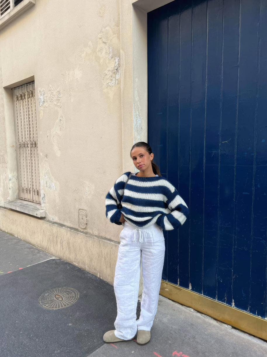 WW | Gestreifter Pullover