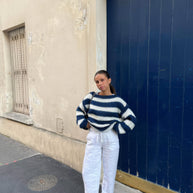 WW | Gestreifter Pullover