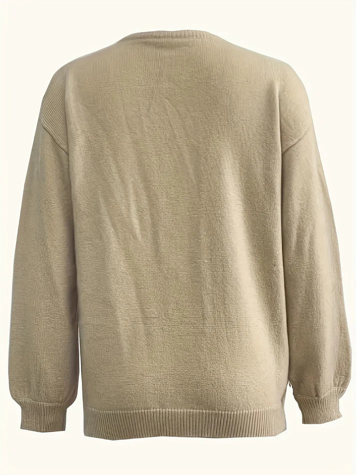 WW | braune Damenstrickjacke