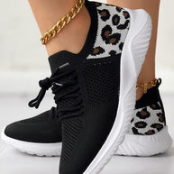 Irene™ | Leopard Spitze Schuhe Atmungsaktive Freizeitschuhe