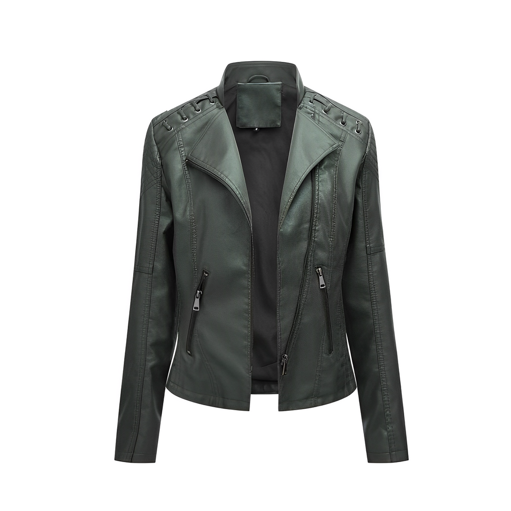 WW Allrounder: Die ElegantAura Lederjacke