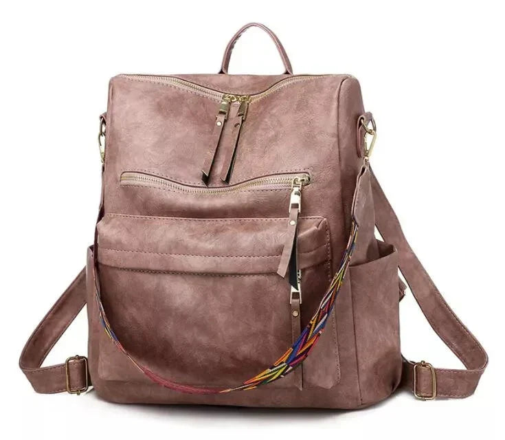 W&W Mode | Elegante Leder Rucksack